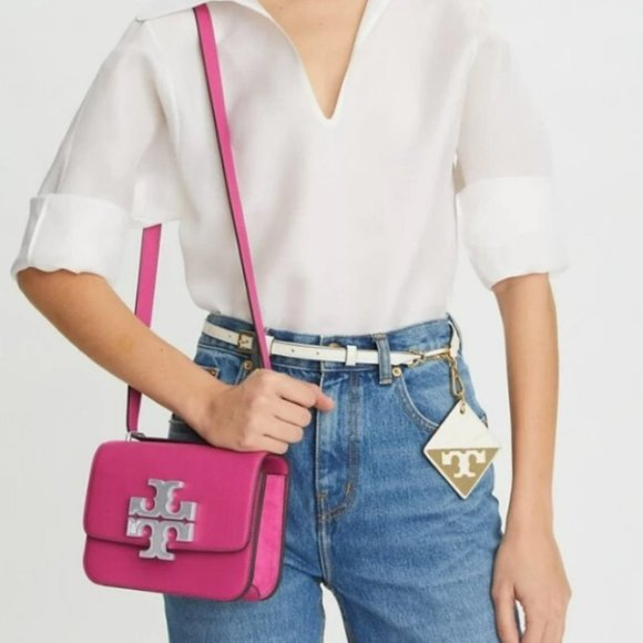 🔥NeW! Tory Burch Eleanor Small Convertible Shoulder Bag - Picture 6 of 17